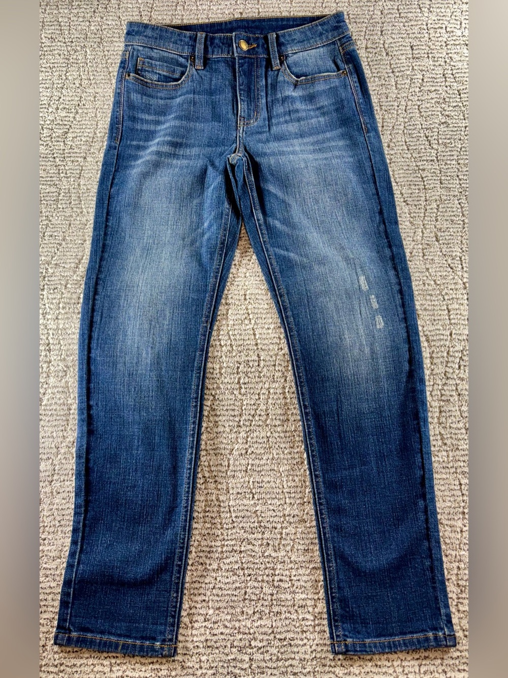 Cosmic Blue Love by Pistola Women’s Size 27 High Rise Straight Leg Jeans